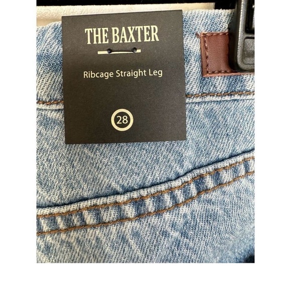 NWT Blank NYC Baxter Straight Leg Five-Pocket Jeans in Personal Best, Size 28 - Picture 8 of 9